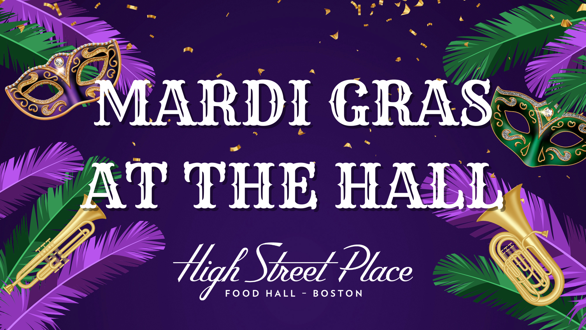 Mardi Gras at The Hall!