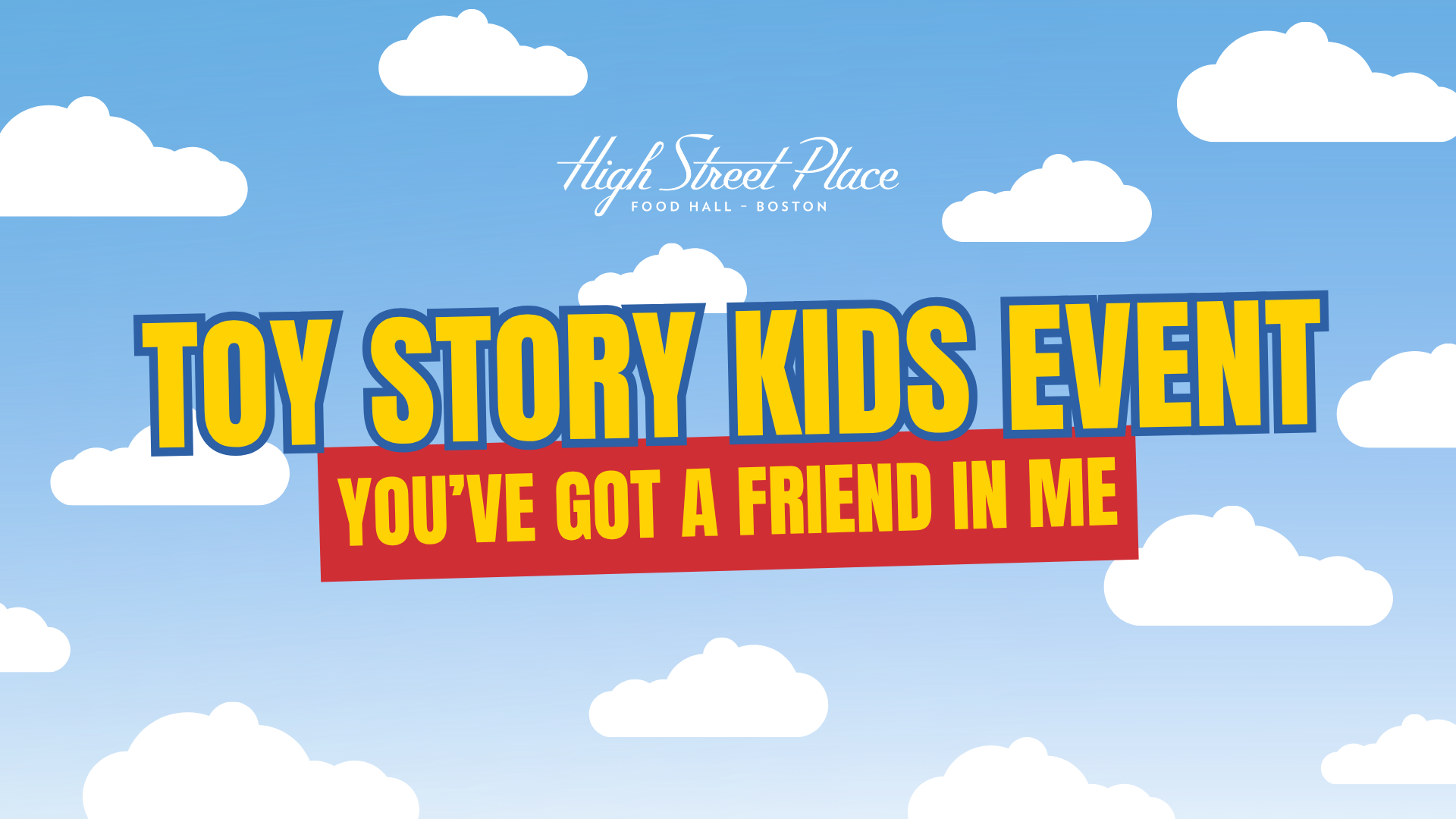 Toy Story Kids Event